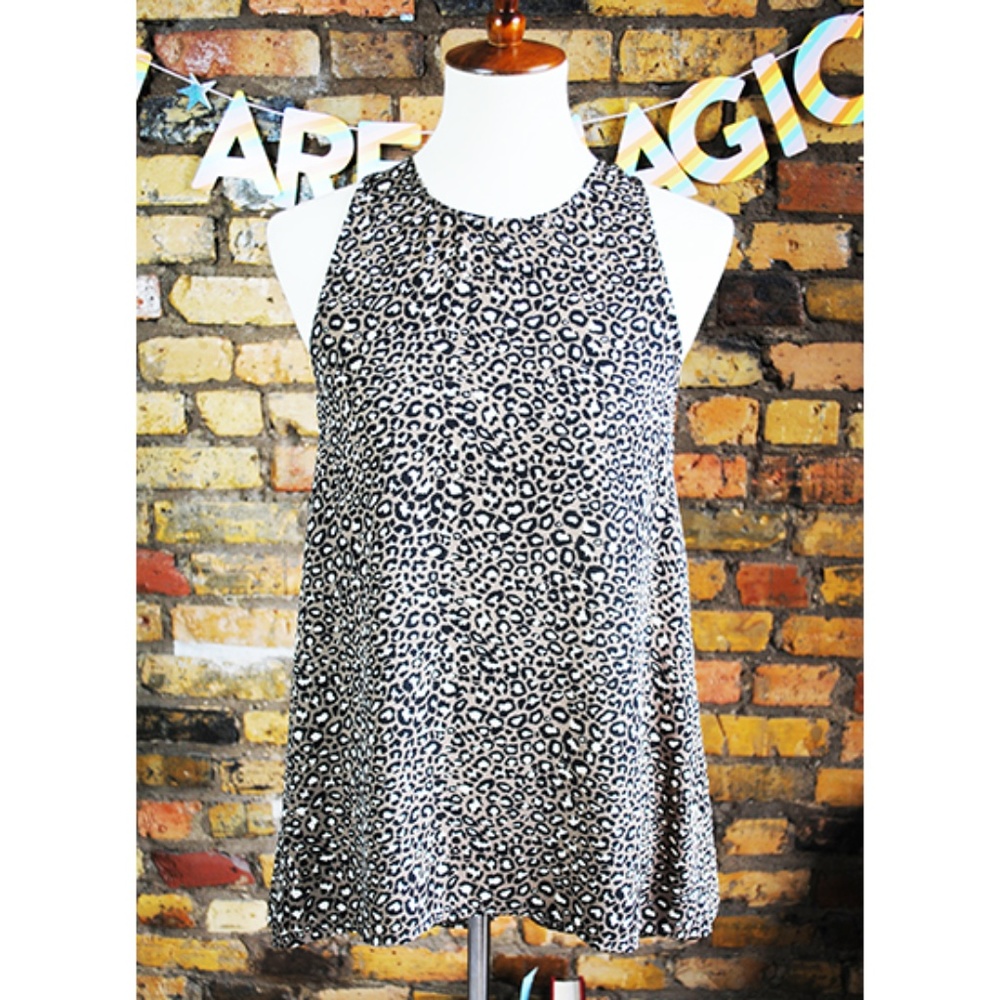 ELODIE Cheetah Print Tank